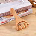 Wooden Roller Massager Neck Shoulder and Leg Universal Hand Massager Massage Tool Foot Massager